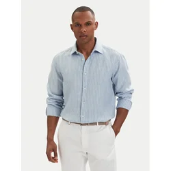 HUGO Srajca Valerio 50562694 Svetlo modra Modern Fit