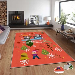 Conceptum Hypnose tepih s novogodišnjim motivima Asr-Crpt-72, Pravougaoni, 100 x 180 cm, Šareni