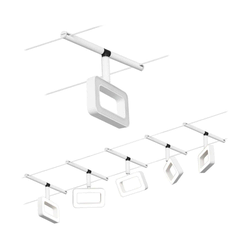 Paulmann 94483 - SET 5xLED/4,8W Kompletan kablovski sistem FRAME 230V bela