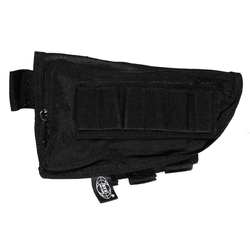 Rifle Stock Bag, black, lined