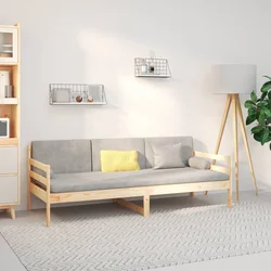 vidaXL Dnevna postelja 80x200 cm trdna borovina