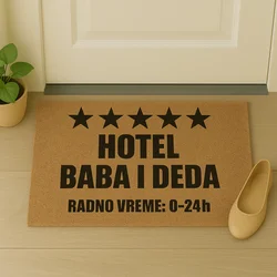 Otirač Hotel Baba i deda, 60x40cm