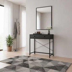 HANAH HOME Komoda Lefalis Black