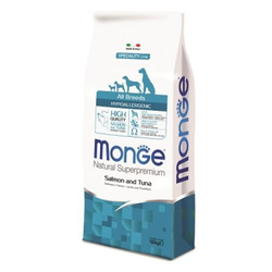 MONGE Suva hrana za odrasle pse svih rasa sa ukusom lososa i tune Hypoallergenic, 12kg