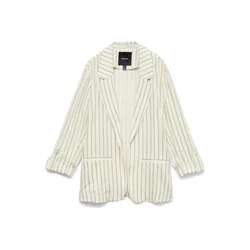VERO MODA Blazer VMROSIE  ecru / temno bež