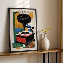 Wallity Dekorativna uramljena slika, 35x45cm, Šarena