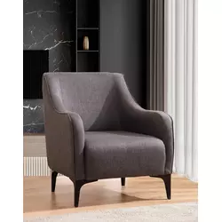 Atelier del Sofa Fotelja Belissimo 94x87x77cm Tamnosiva