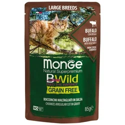 Bwild Sosić za mačke, Bivo i povrće, 85g