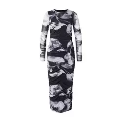 Ted Baker Obleka ARIETTY  črna / bela