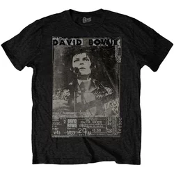 David Bowie Majica Ziggy Unisex Black L