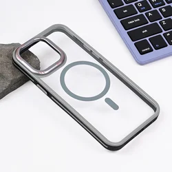 Torbica Magsafe Trendy za iPhone 15 Pro Max 6.7 siva