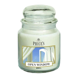 Prices Candles Sveča v steklenem kozarcu Sveče, Odprto okno, 411 g