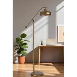 Opviq Podna lampa 8959-11, Zlatne boje