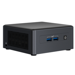 Intel NUC 11 Pro Kit-Intel i7-1165G7 Intel Iris Xe grafika 2x DDR4 SO-DIMM 1x M.2 1x 2.5 " ležište WiFi 6