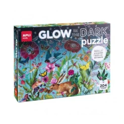 APLI Puzzle koje svetle u mraku - Cveće