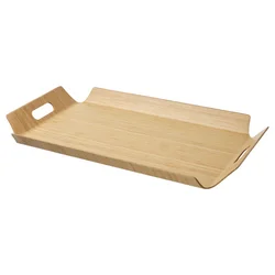 SILVERHAJMAL Poslužavnik, bambus, 58x38 cm