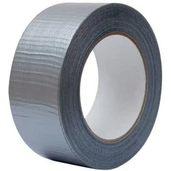 Trak tekstil - srebrn DUCT, 48 mm x 10 m