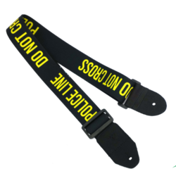 WAKERTONE Kaiš za gitaru - GS2 Police black yellow