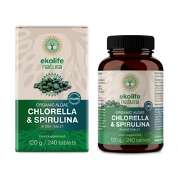 BIO Chlorella + Spirulina, 240 tablet