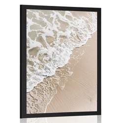 Slike bež plaža - 30x45 silver