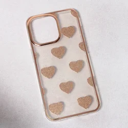 TELEMPIRE Maska za iPhone 13 Pro 6.1 Dusty Rose type 8 zlatna