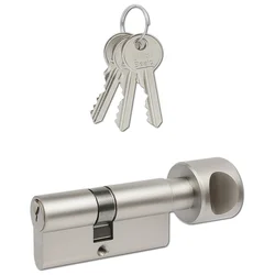 Cilindrični vložek za gradbeno kljuko Richter EURO BASIC RC1, Standardni vložek za gumbe 30/30 mm