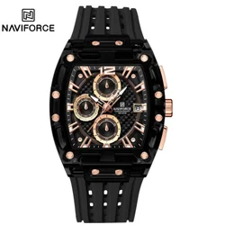 NAVIFORCE Muški sat 7105, Crni