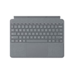 Microsoft Surface Go Signature Type Cover mobile device keyboard QWERTY German Platinum