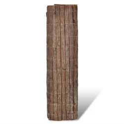 Vidaxl Ograja iz lubja 400x100 cm