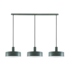 Rea Light Selene 3 HN8398-3-1071 Visilica, E27, 3x60W, O30cm, Zelena