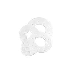 ELFI Silikonska glodalica CLEAR Sladoled