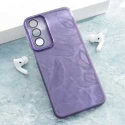 Maska Glitter Feather za Samsung S25 Plus/ S936B ljubicasta