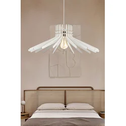 Opviq Luster Boomerang, 20cm, 59 cm, E27, 40W, Beli
