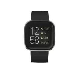 FITBIT pametni sat Versa 2 fitness (NFC), crna