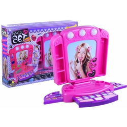 Dressing table with accesories and lights PinkGO – Kart na akumulator – (B-Stock) crveni