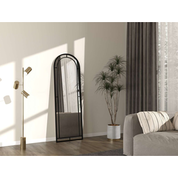 Hanah Home Podno ogledalo Luna, 60 cm x 180 cm, Crno