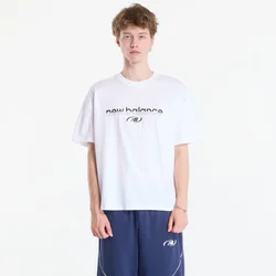 Majice New Balance Trackside T-Shirt White M