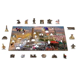 WOODEN CITY Drvene puzzle Pariz M