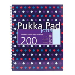Spiralna bilježnica Pukka Pad Dots, A4 sa crtama