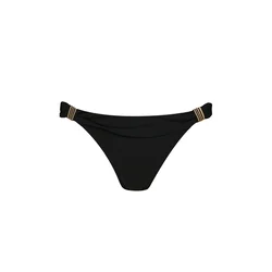 Barts SOLID FOLDED BIKINI BRIEFS, kopalke, črna 2501