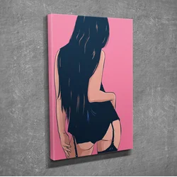 Wallity Dekorativna slika na platnu, 30x40cm, Šarena