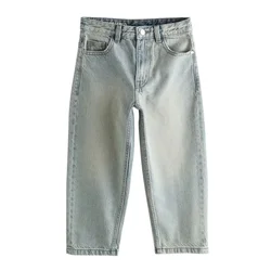Next Kavbojke Authentic pesek/moder denim