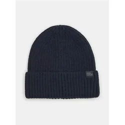 Sinsay - Kapa beanie sa zakrpom - mornarsko