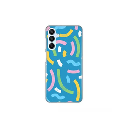TERACELL Maska Silikonska Print za Samsung A156B Galaxy A15 5G Happy Lines blue