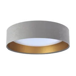LED plafonsko svetlo SMART GALAXY LED/24W/230V Wi-Fi Tuya sivo/zlatno + daljinski upravljač
