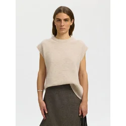 SELECTED Pulover SLWLULU greige