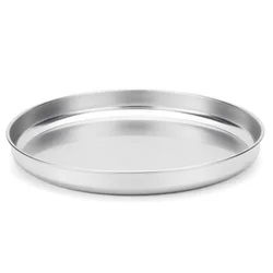 Pekač za pizzo 36cm/okrogel/inox