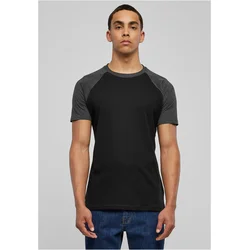 Raglan contrasting t-shirt blk/cha