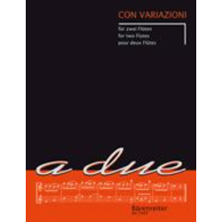 CON VARIAZIONI FOR TWO FLUTES NOTE ZA PIHALA