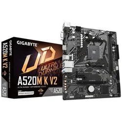 MB AMD AM4 Gigabyte A520M K V2 BULK